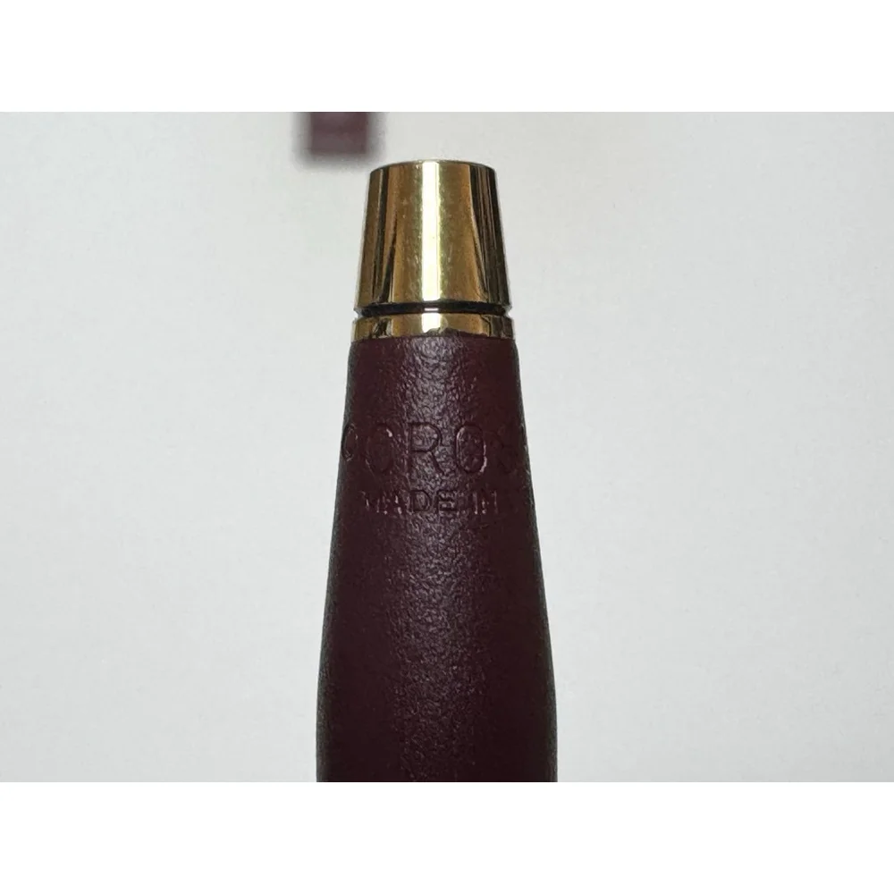 Cross Century Matte Burgundy & Gold Pen 2202 With Pouch NOS